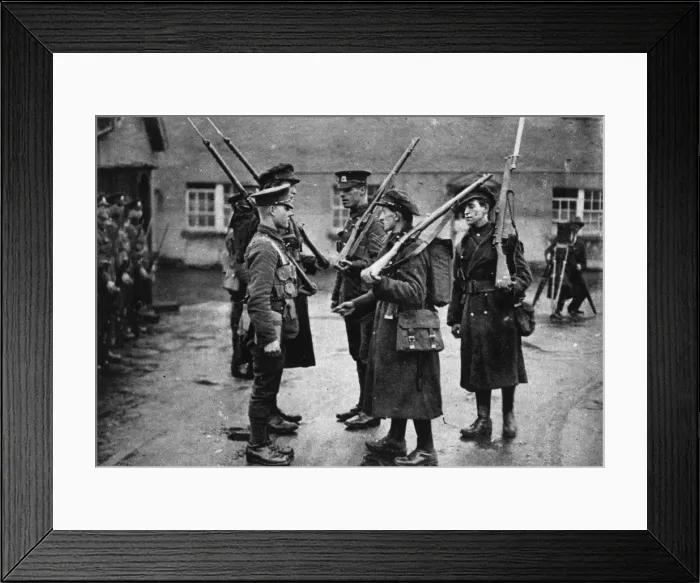 Framed Print : Irish Free State troops Framed Print : Irish Free State troops