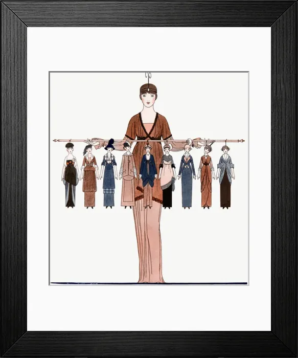 Framed Print : Spring season fashion of 1913 Framed Print : Spring season fashion of 1913