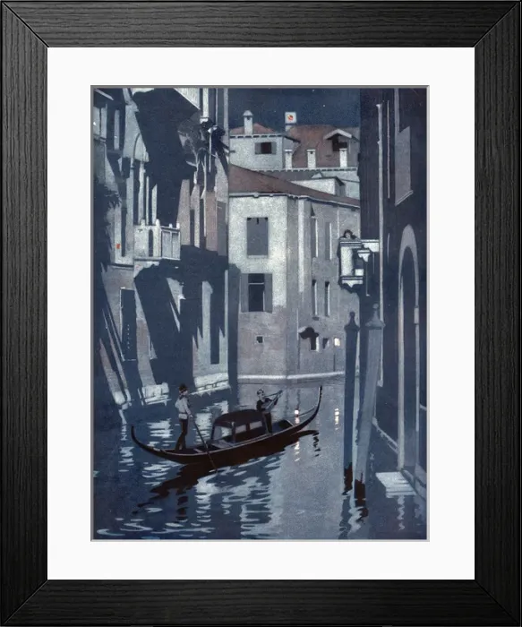 Framed Print : Moonlight Melody, drawn by Douglas Wales Framed Print : Moonlight Melody, drawn by Douglas Wales