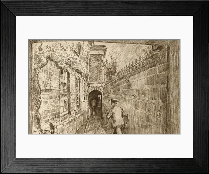Framed Print : Bromsgrove School, Worcestershire, tunnel Framed Print : Bromsgrove School, Worcestershire, tunnel