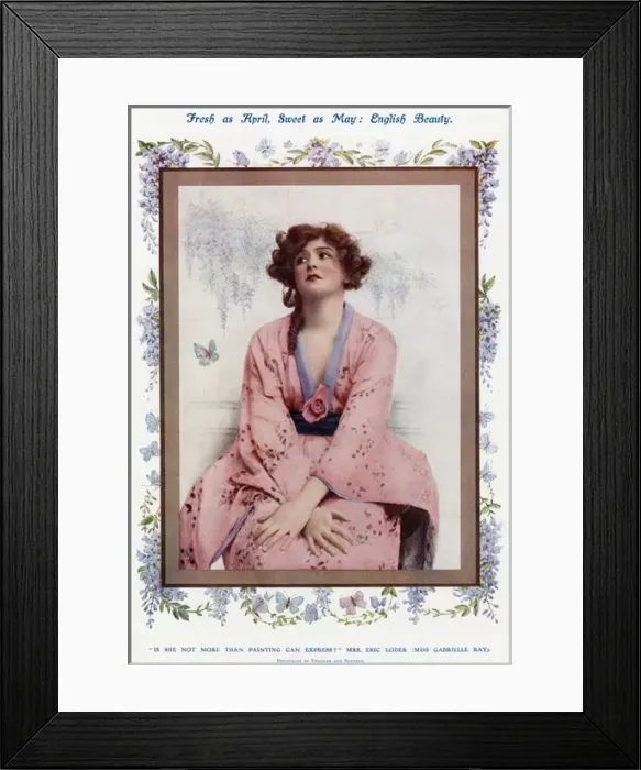 Framed Print : Gabrielle Ray Framed Print : Gabrielle Ray