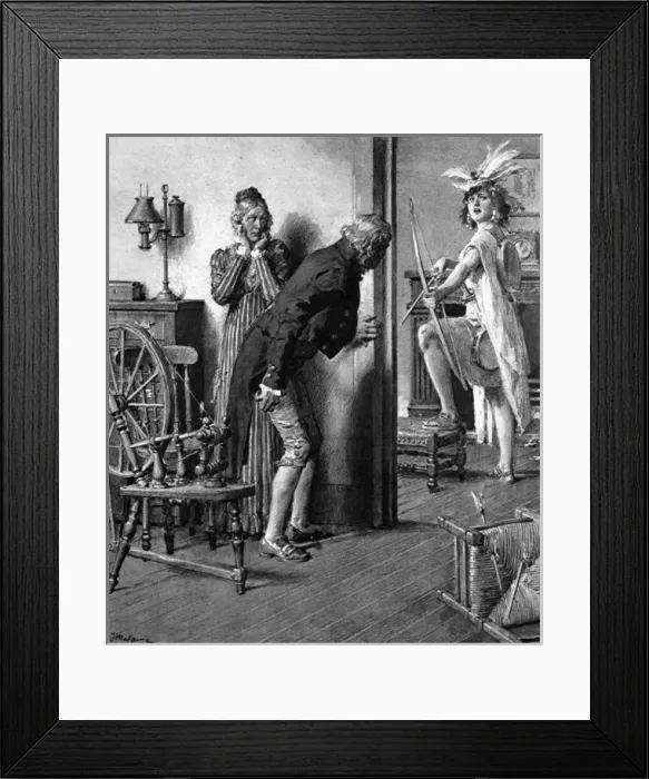 Framed Print : Princess Caraboo by Fortunino Matania Framed Print : Princess Caraboo by Fortunino Matania