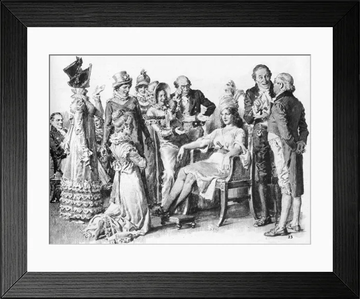 Framed Print : Princess Caraboo by Fortunino Matania Framed Print : Princess Caraboo by Fortunino Matania