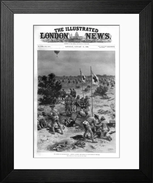 Framed Print : The Battle of Magersfontein