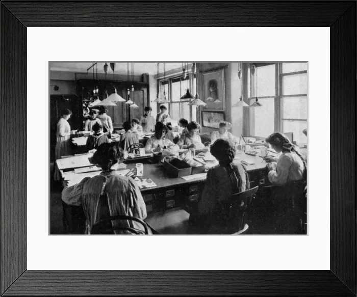 Framed Print : The Design Department of Raphael Tuck & Sons Framed Print : The Design Department of Raphael Tuck & Sons