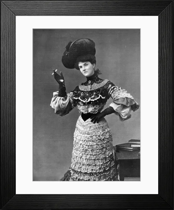 Framed Print : Dorothy Grimston in The Golden Silence