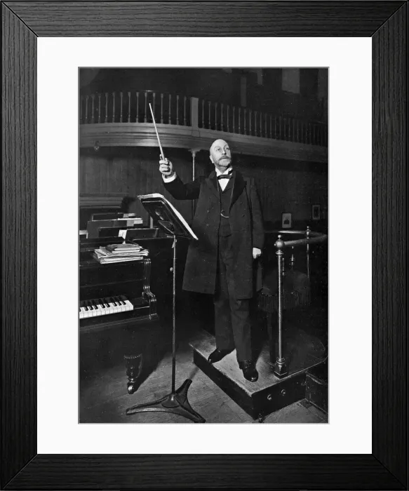 Framed Print : Sir Alexander Mackenzie, principal of Royal Academy of Music Framed Print : Sir Alexander Mackenzie, principal of Royal Academy of Music