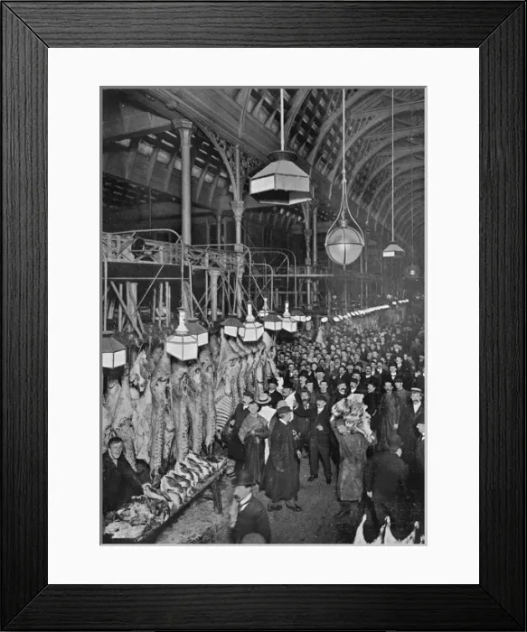 Framed Print : Smithfield Meat Market