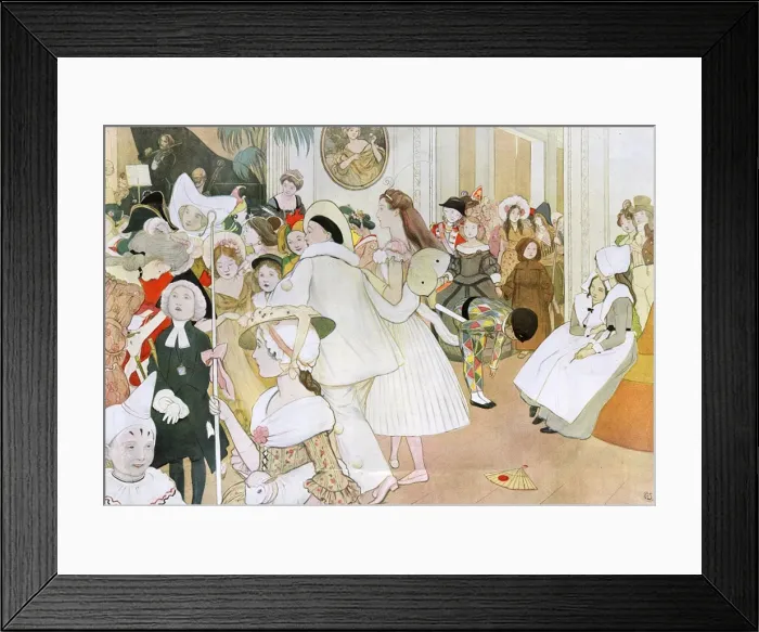Framed Print : The Childrens Fancy Dress Ball Framed Print : The Childrens Fancy Dress Ball