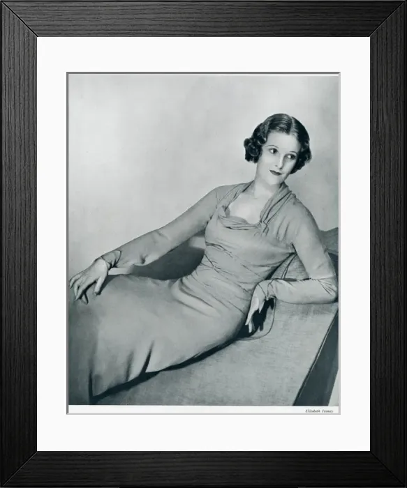 Framed Print : Vionnet gown Framed Print : Vionnet gown