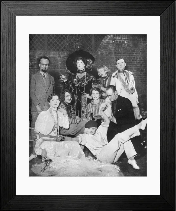 Framed Print : The Bright Young People at a party Framed Print : The Bright Young People at a party