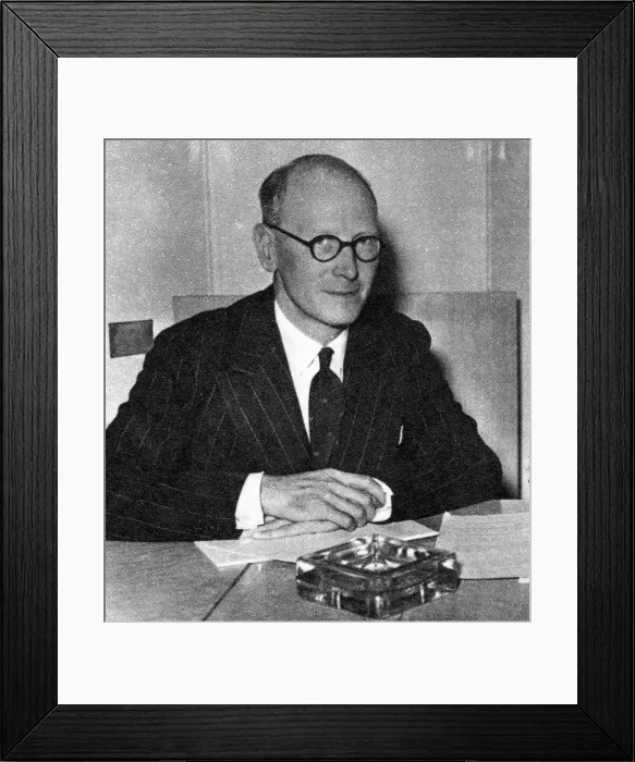 Framed Print : Sir John Wolfenden Framed Print : Sir John Wolfenden