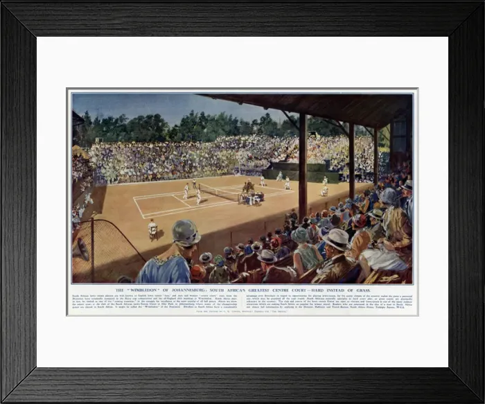 Framed Print : Tennis in Johannesburg Framed Print : Tennis in Johannesburg