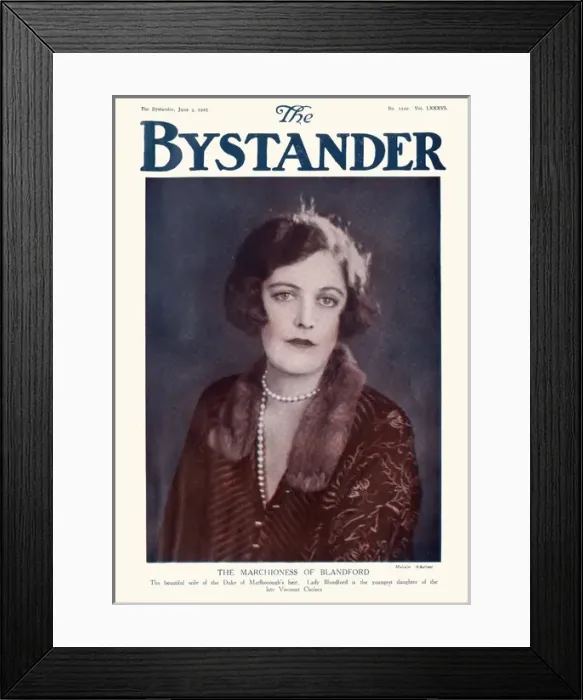 Framed Print : The Marchioness of Blandford