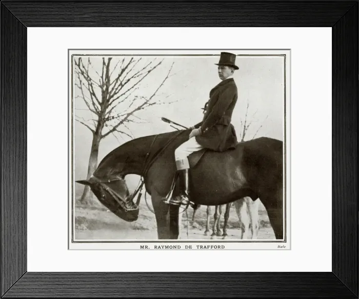 Framed Print : Raymond de Trafford Framed Print : Raymond de Trafford