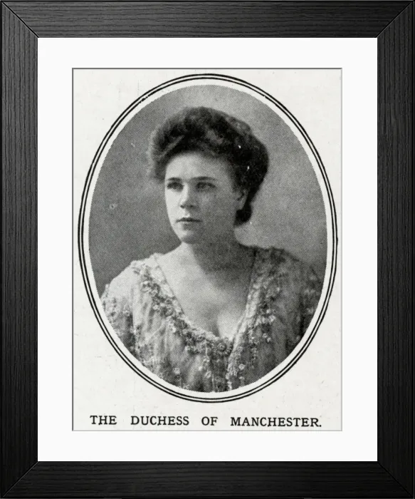 Framed Print : The Duchess of Manchester (Helena Zimmerman) Framed Print : The Duchess of Manchester (Helena Zimmerman)