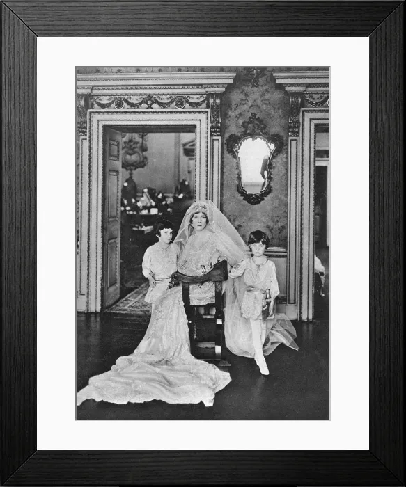 Framed Print : Wedding of Lady Diana Manner and Duff Cooper Framed Print : Wedding of Lady Diana Manner and Duff Cooper