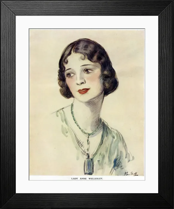 Framed Print : Lady Anne Wellesley Framed Print : Lady Anne Wellesley