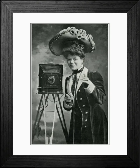 Framed Print : Camille Clifford