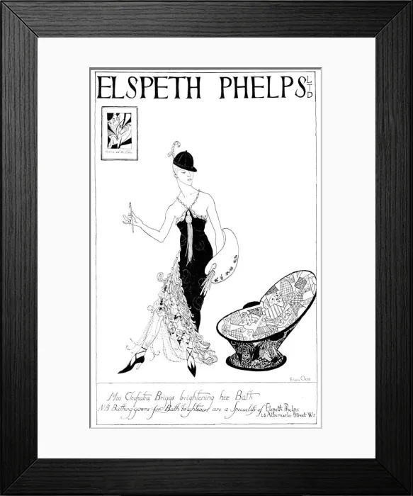 Framed Print : Elspeth Phelps advertisement, 1920 Framed Print : Elspeth Phelps advertisement, 1920