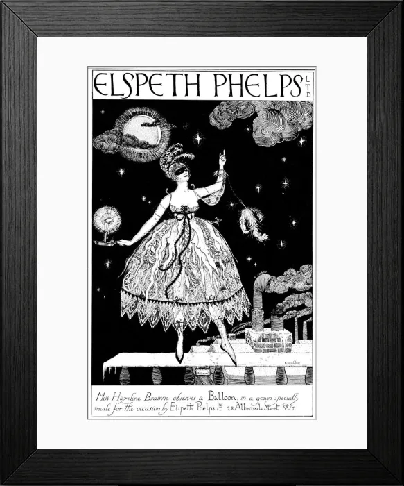 Framed Print : Elspeth Phelps advertisement, 1920 Framed Print : Elspeth Phelps advertisement, 1920