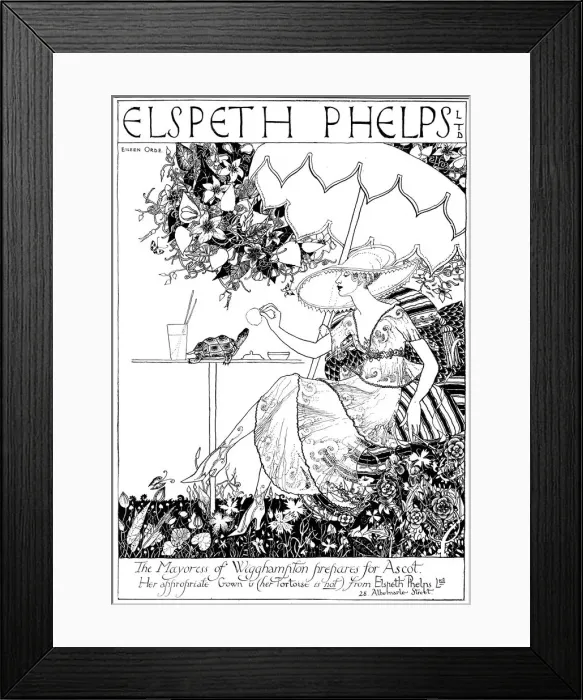 Framed Print : Elspeth Phelps advertisement, 1920 Framed Print : Elspeth Phelps advertisement, 1920