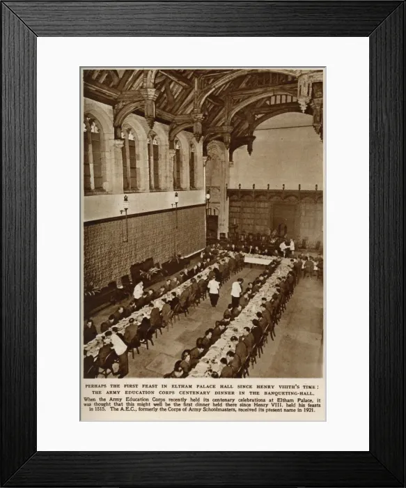 Framed Print : The Army Education Corps centenary dinner Framed Print : The Army Education Corps centenary dinner