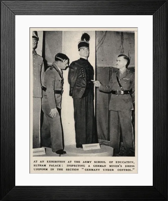 Framed Print : Army Education Exhibition at Eltham Palace Framed Print : Army Education Exhibition at Eltham Palace