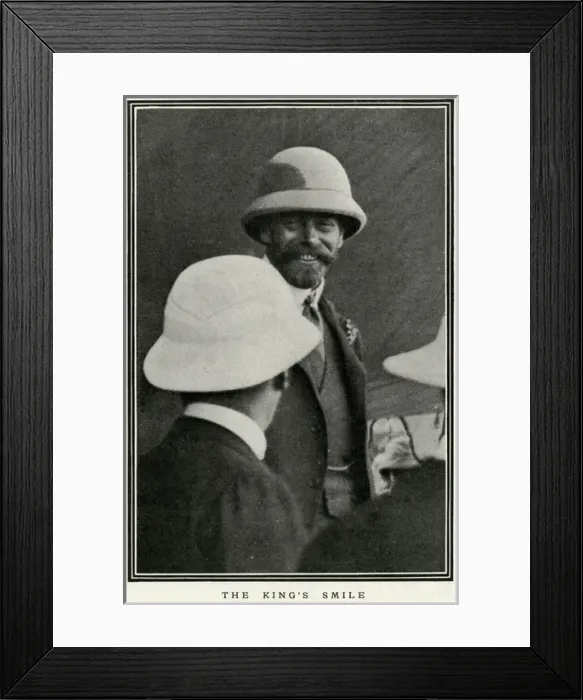 Framed Print : King George V smiling Framed Print : King George V smiling