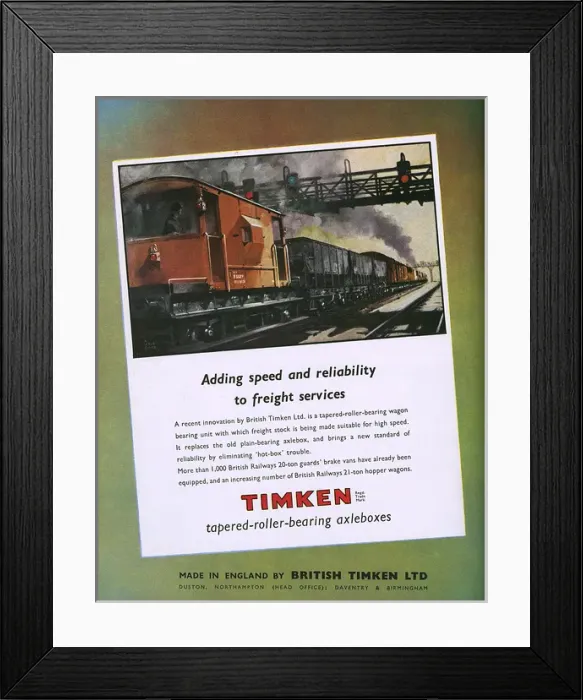 Framed Print : Timken tapered roller bearing axleboxes - train Framed Print : Timken tapered roller bearing axleboxes - train