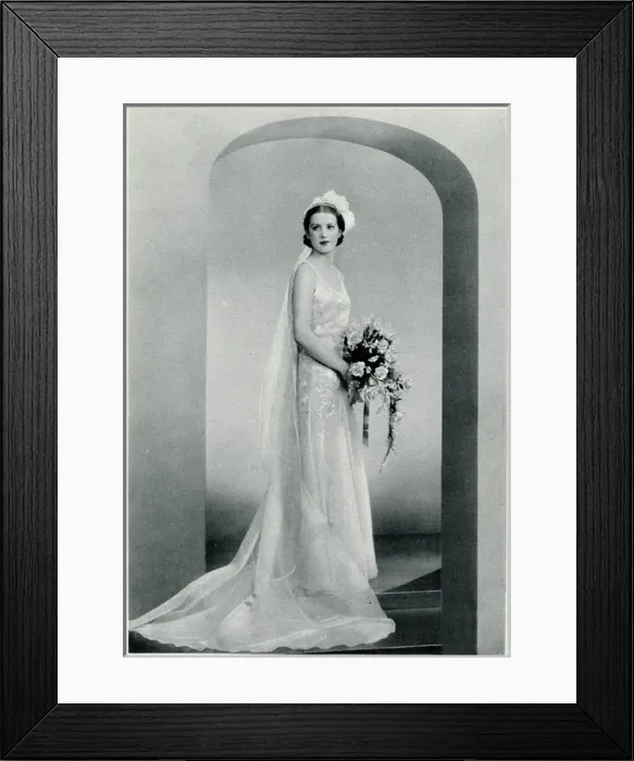 Framed Print : Majesties Courts gowns 1933 Framed Print : Majesties Courts gowns 1933