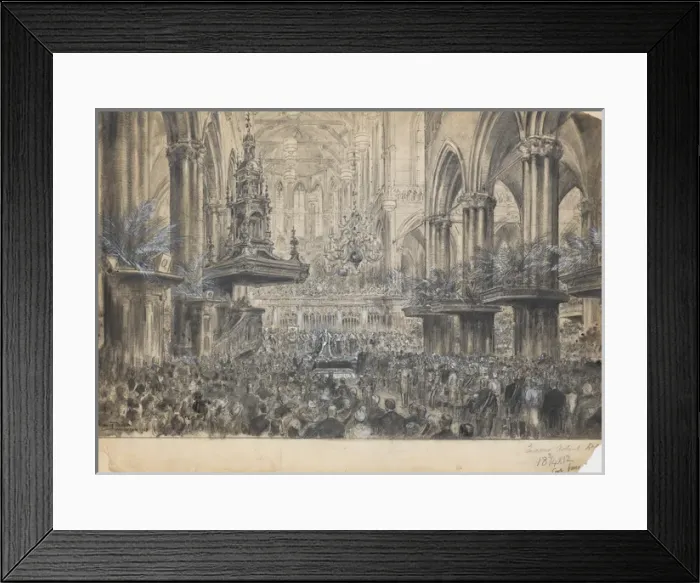 Framed Print : Queen Juliana of the Netherlands Framed Print : Queen Juliana of the Netherlands
