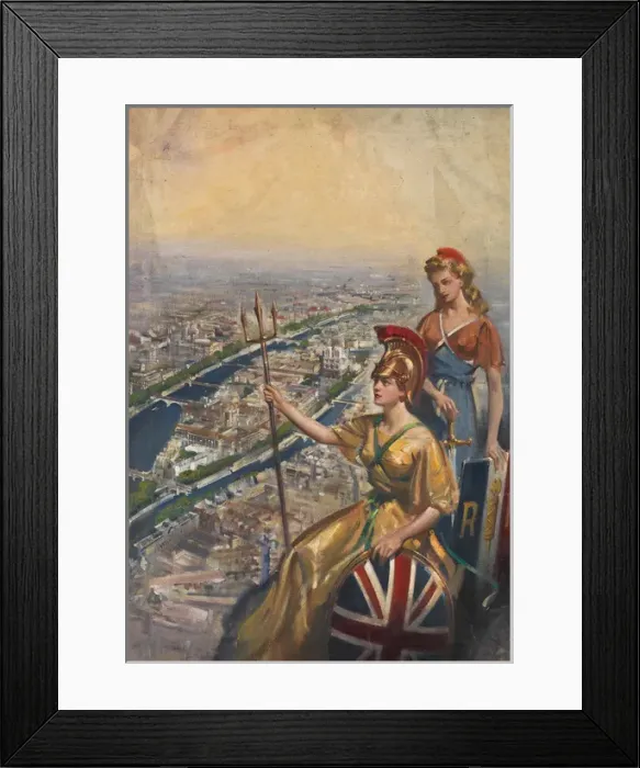 Framed Print : Royal visit to France in 1938 Framed Print : Royal visit to France in 1938