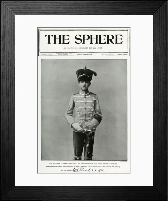 Framed Print : Charles, 2nd Duke of Saxe-Coburg Framed Print : Charles, 2nd Duke of Saxe-Coburg