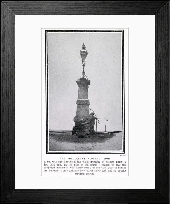 Framed Print : Aldgate pump located at the junction where Aldgate meets Fenchurch Street Framed Print : Aldgate pump located at the junction where Aldgate meets Fenchurch Street