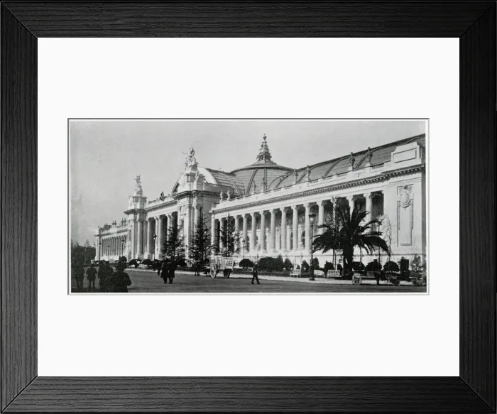 Framed Print : Paris Exhibition - Great Palace of the Fine Arts 1900 Framed Print : Paris Exhibition - Great Palace of the Fine Arts 1900