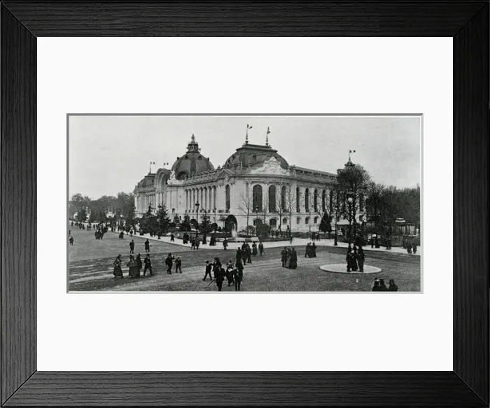 Framed Print : Paris Exhibition - Small Palace of fine art 1900 Framed Print : Paris Exhibition - Small Palace of fine art 1900