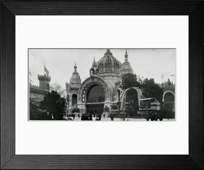 Framed Print : Paris Exhibition - Palace of mines and metallurgy 1900 Framed Print : Paris Exhibition - Palace of mines and metallurgy 1900