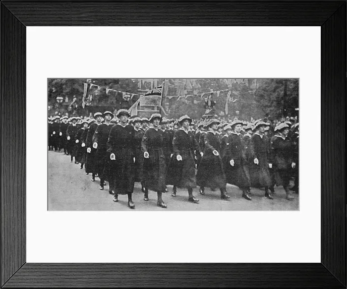 Framed Print : Wrens in the First World War Victory March Framed Print : Wrens in the First World War Victory March