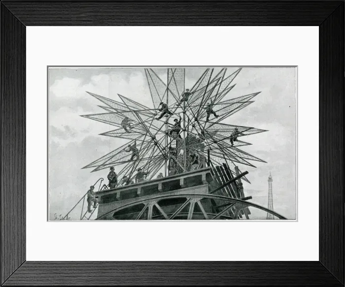 Framed Print : Paris Exhibition - Palace of Electricity 1900 Framed Print : Paris Exhibition - Palace of Electricity 1900