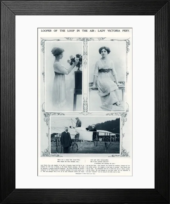 Framed Print : Lady Victoria Brady (nee Pery) Framed Print : Lady Victoria Brady (nee Pery)