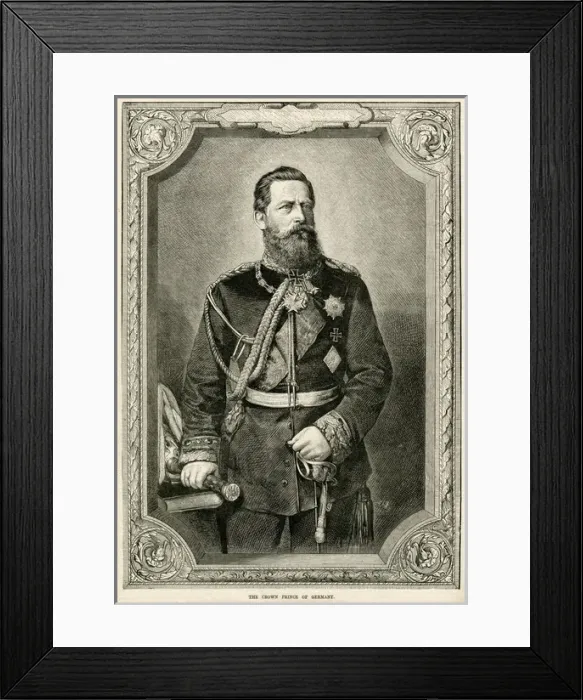 Framed Print : Frederick III, German Emperor Framed Print : Frederick III, German Emperor