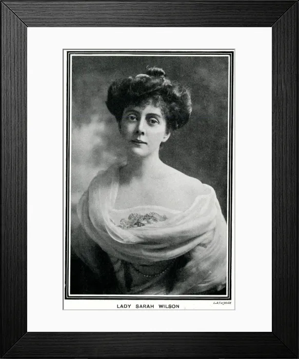 Framed Print : Lady Sarah Wilson Framed Print : Lady Sarah Wilson