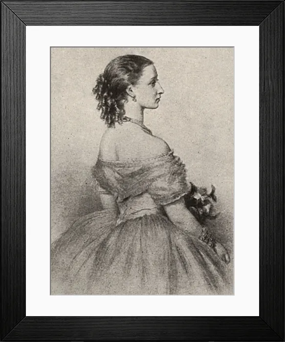 Framed Print : Tatler portrait of HRH Princess Louise, Duchess of Argyll Framed Print : Tatler portrait of HRH Princess Louise, Duchess of Argyll