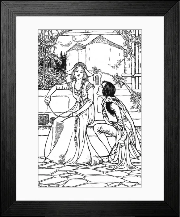 Framed Print : Illustration by Millicent Sowerby in the Tatler Framed Print : Illustration by Millicent Sowerby in the Tatler