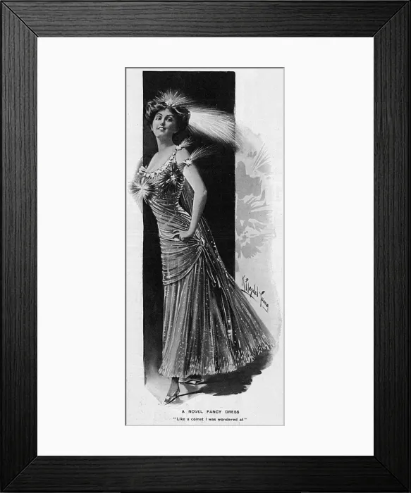 Framed Print : Illustration of Marie Tempest in the Tatler Framed Print : Illustration of Marie Tempest in the Tatler