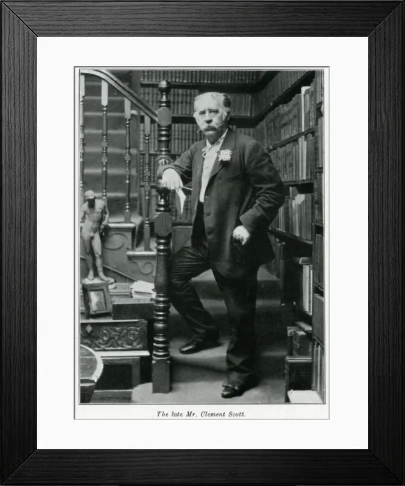 Framed Print : Clement Scott Framed Print : Clement Scott