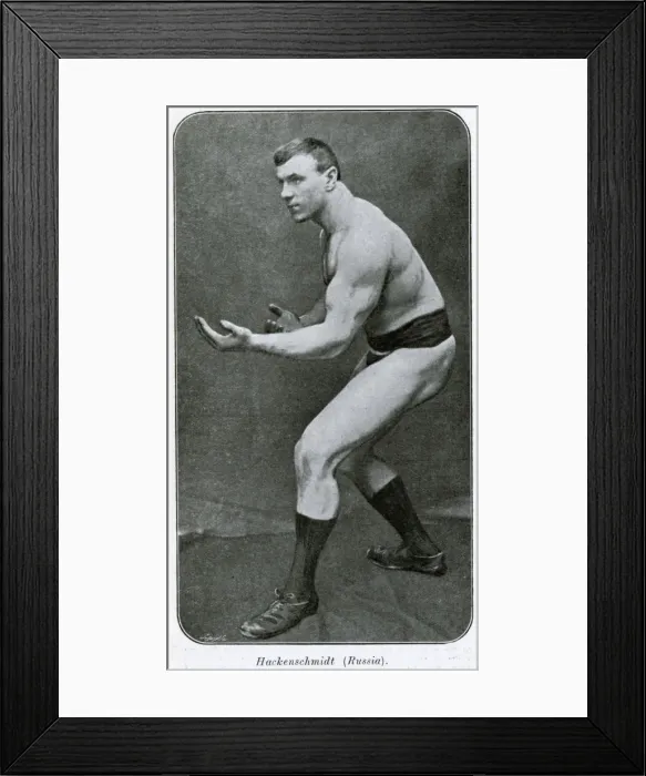 Framed Print : George Hackenschmidt Framed Print : George Hackenschmidt
