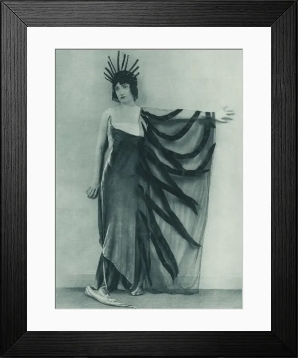 Framed Print : Lillah McCarthy in Elspeth Phelps -Nymphs of Forest tableau Framed Print : Lillah McCarthy in Elspeth Phelps -Nymphs of Forest tableau