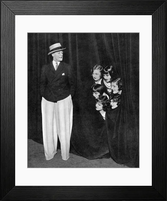 Framed Print : Jack Buchanan wearing Oxford bags Framed Print : Jack Buchanan wearing Oxford bags